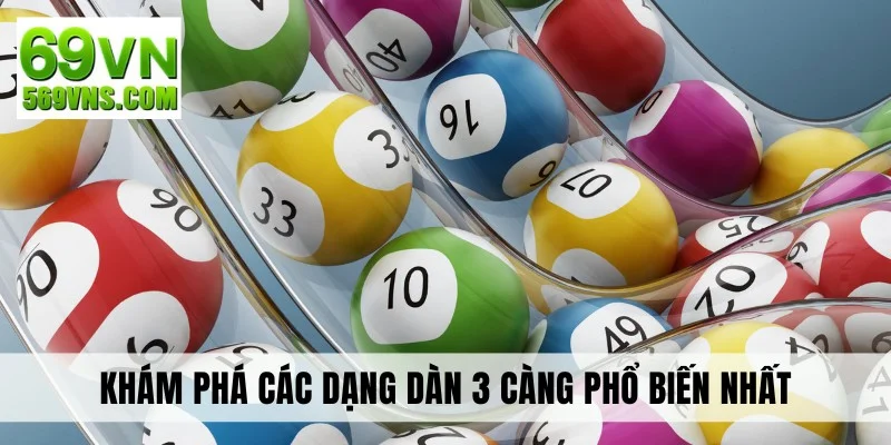 Khám phá các dạng dàn 3 càng phổ biến nhất