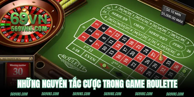 Những nguyên tắc cơ bản trong Roulette 69VN